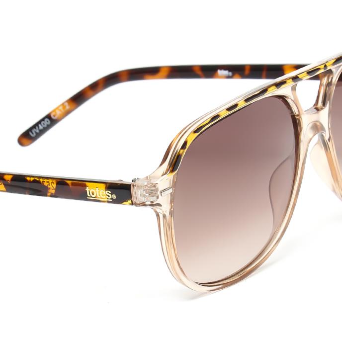 totes® Ladies Tortoiseshell Sunglasses Amber Extra Image 3
